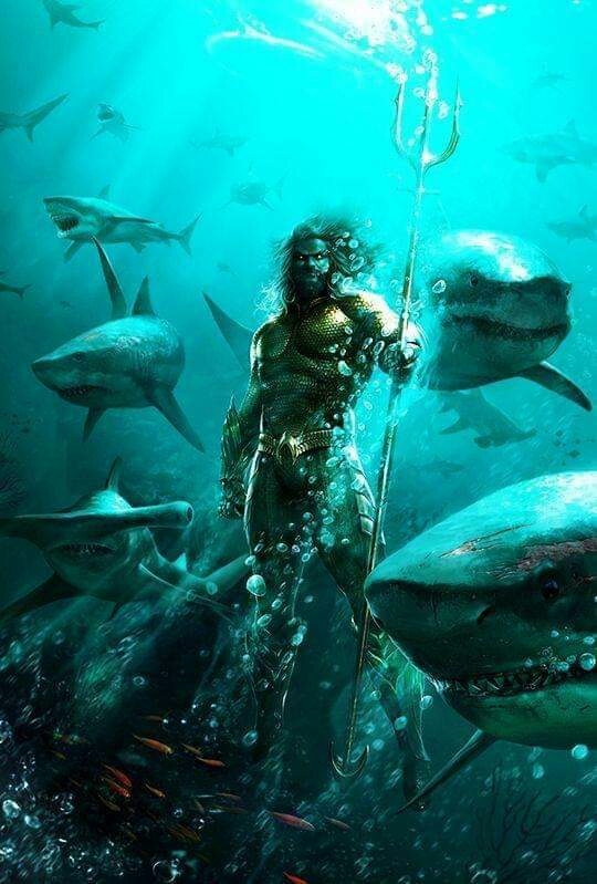 underwater god