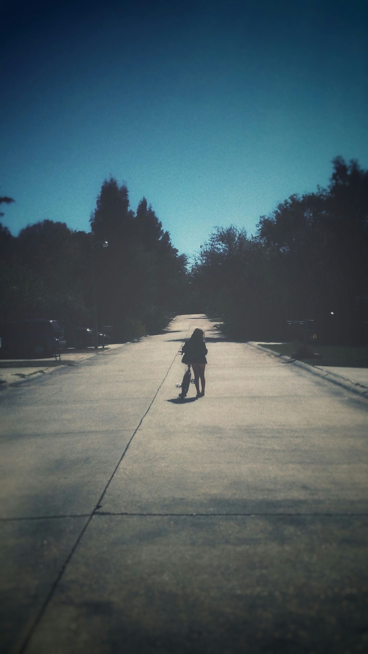 i was walkin..