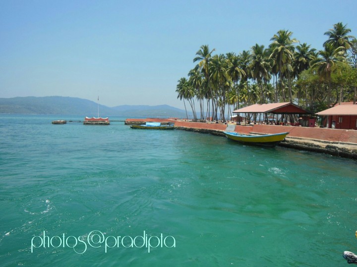 the shore calling...@ross island,andamans