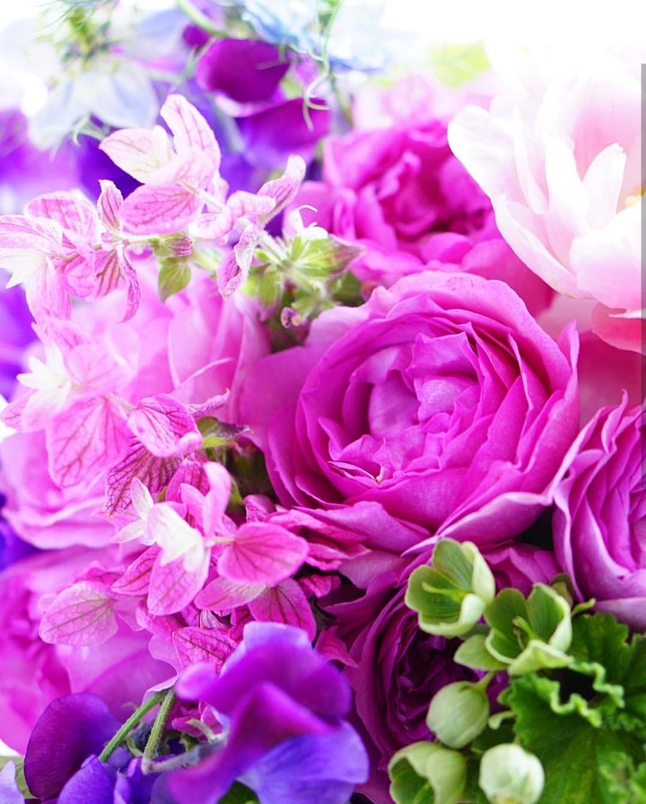 purple bouqet