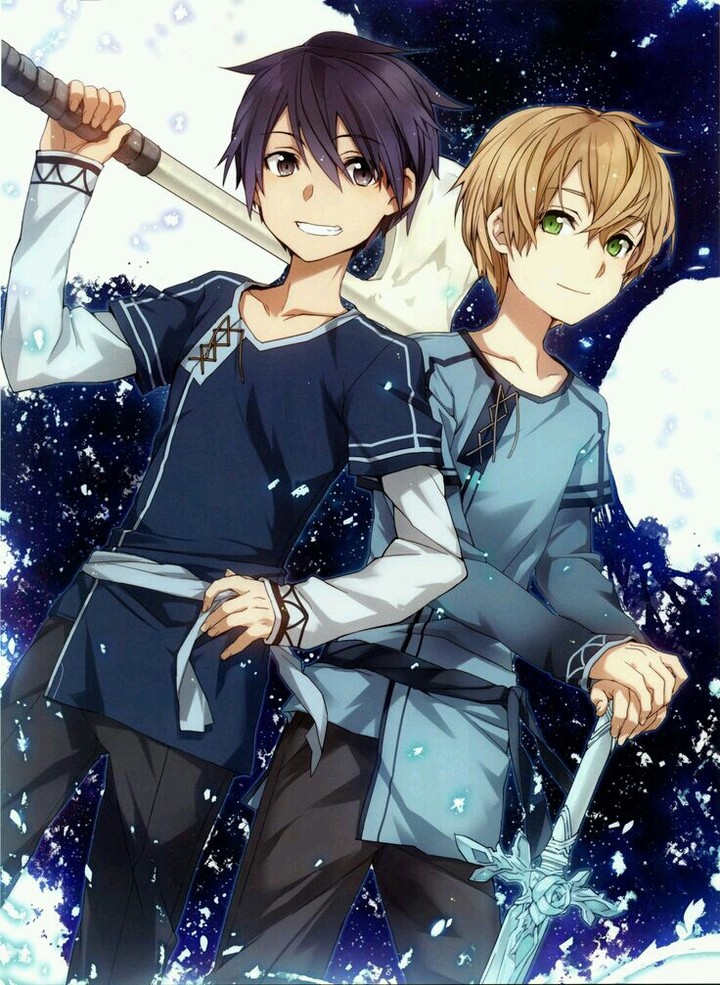 sword art online: alicization - eugeo and kirito