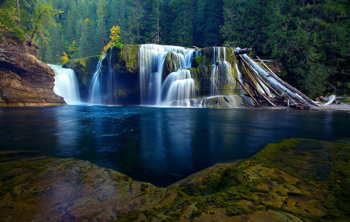 Green Waterfall