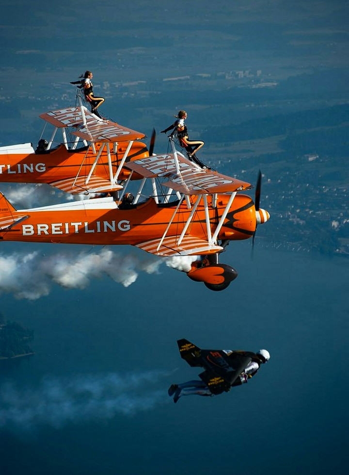 Wing Walkers and A Guest