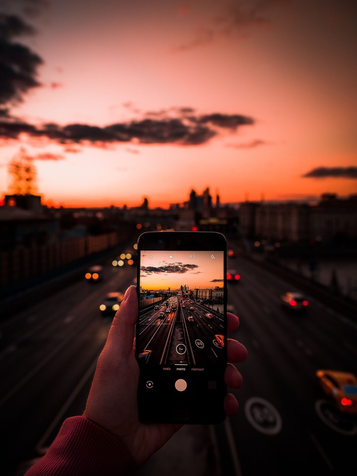 view through mobile✌