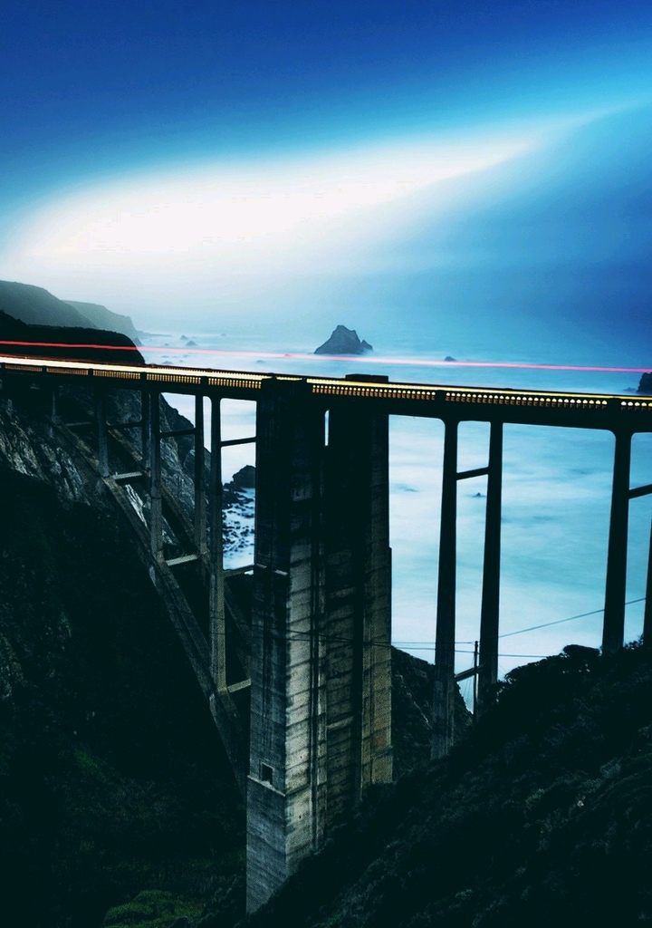 Bridge and Sea