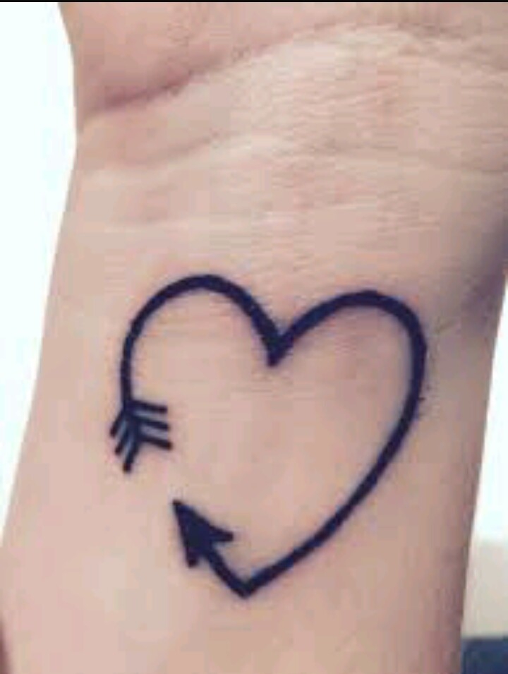 Arrow heart