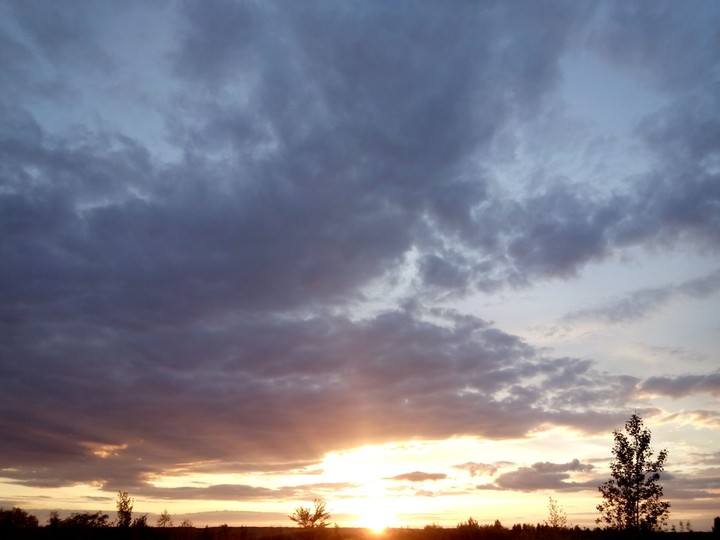 Sunset in May