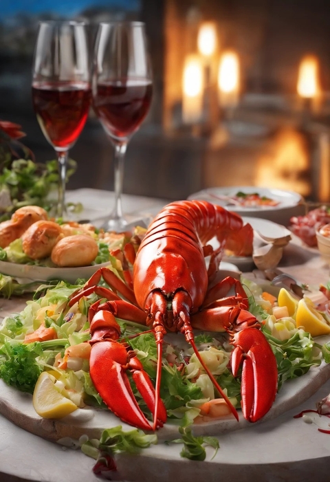 tapety seafood, arthropod