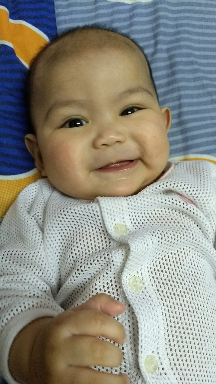 Baby smile