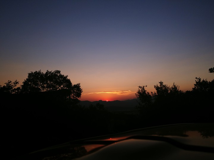 atardecer
