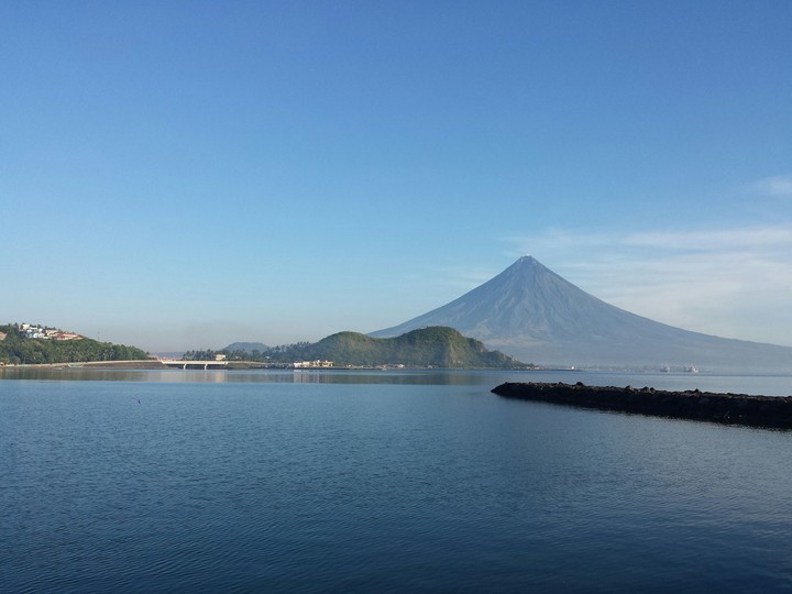 Breath-taking view of Mt. Mayon