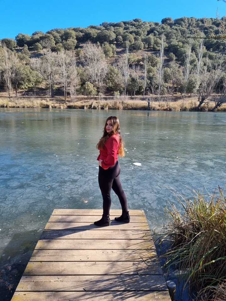 Rio Duero Congelado