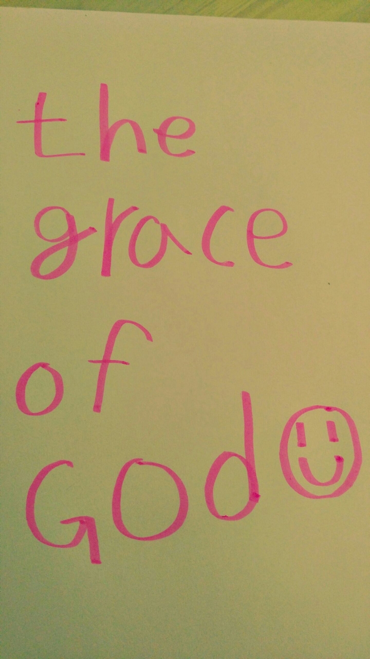 the grace of God