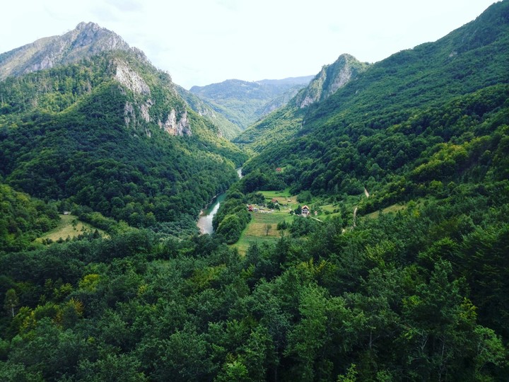 Tara river canyon, Montenegro