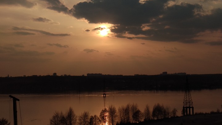 закат