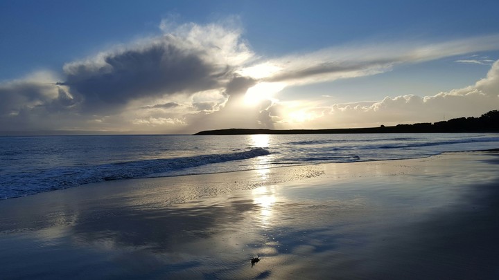 Barry Island at sunset