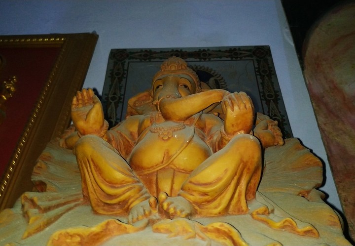 handmade model of god