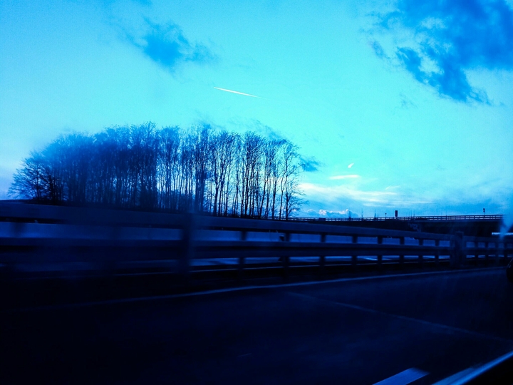 That blue sky!