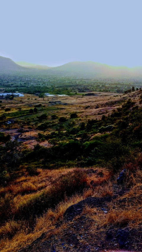 hill side view