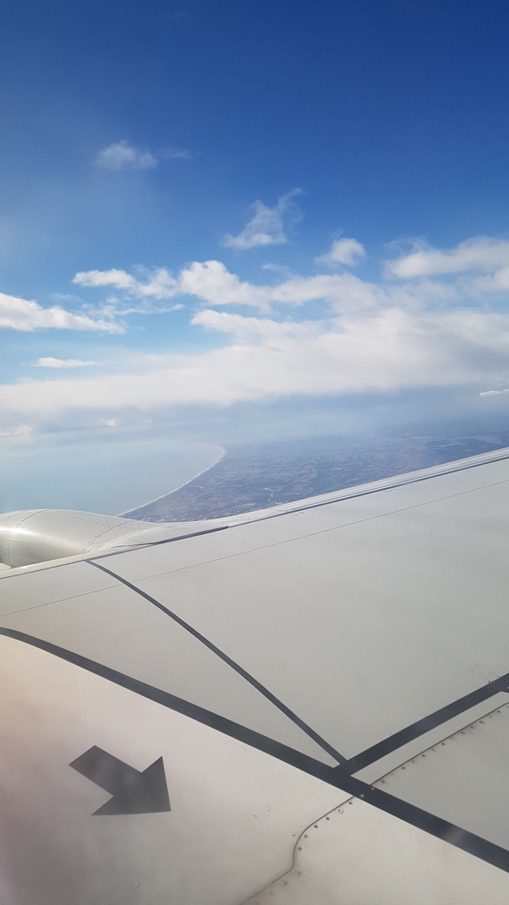 in airplane