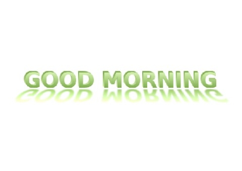 Good morning