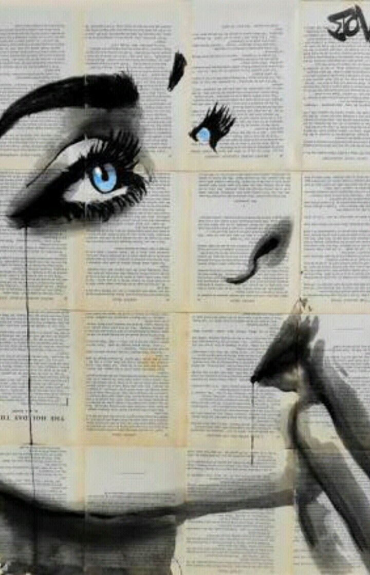 newspaper art
