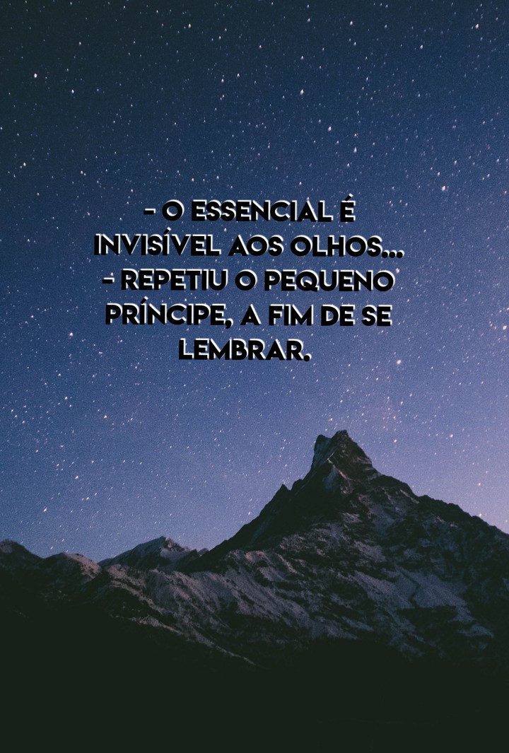 o pequeno príncipe
