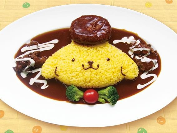 creative Pom Pom Purin plate