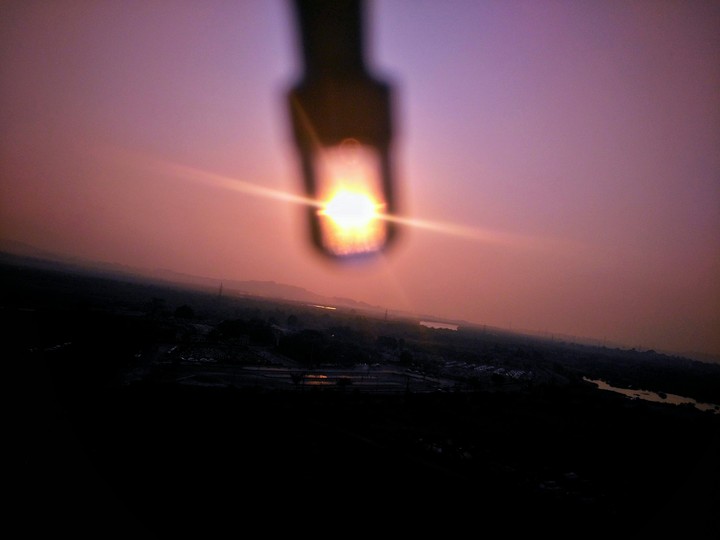 sunset scenery