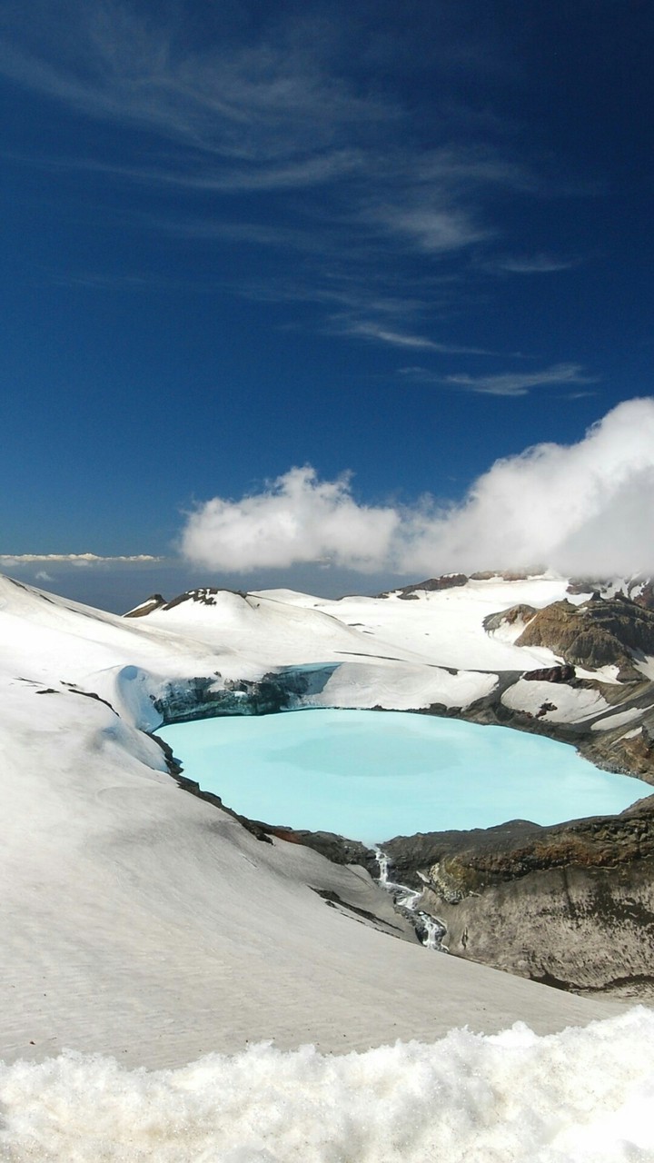 snow mountains