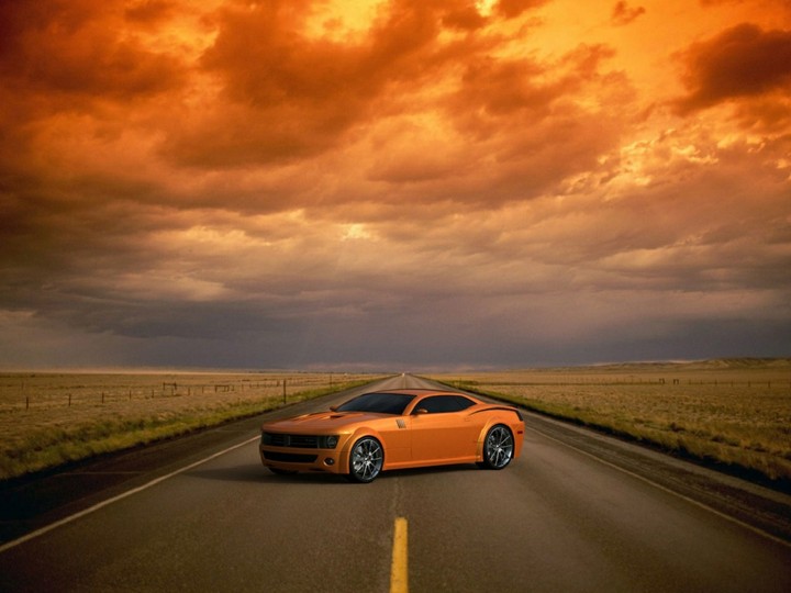 and beautiful background and beautiful car