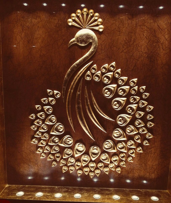 peacock art