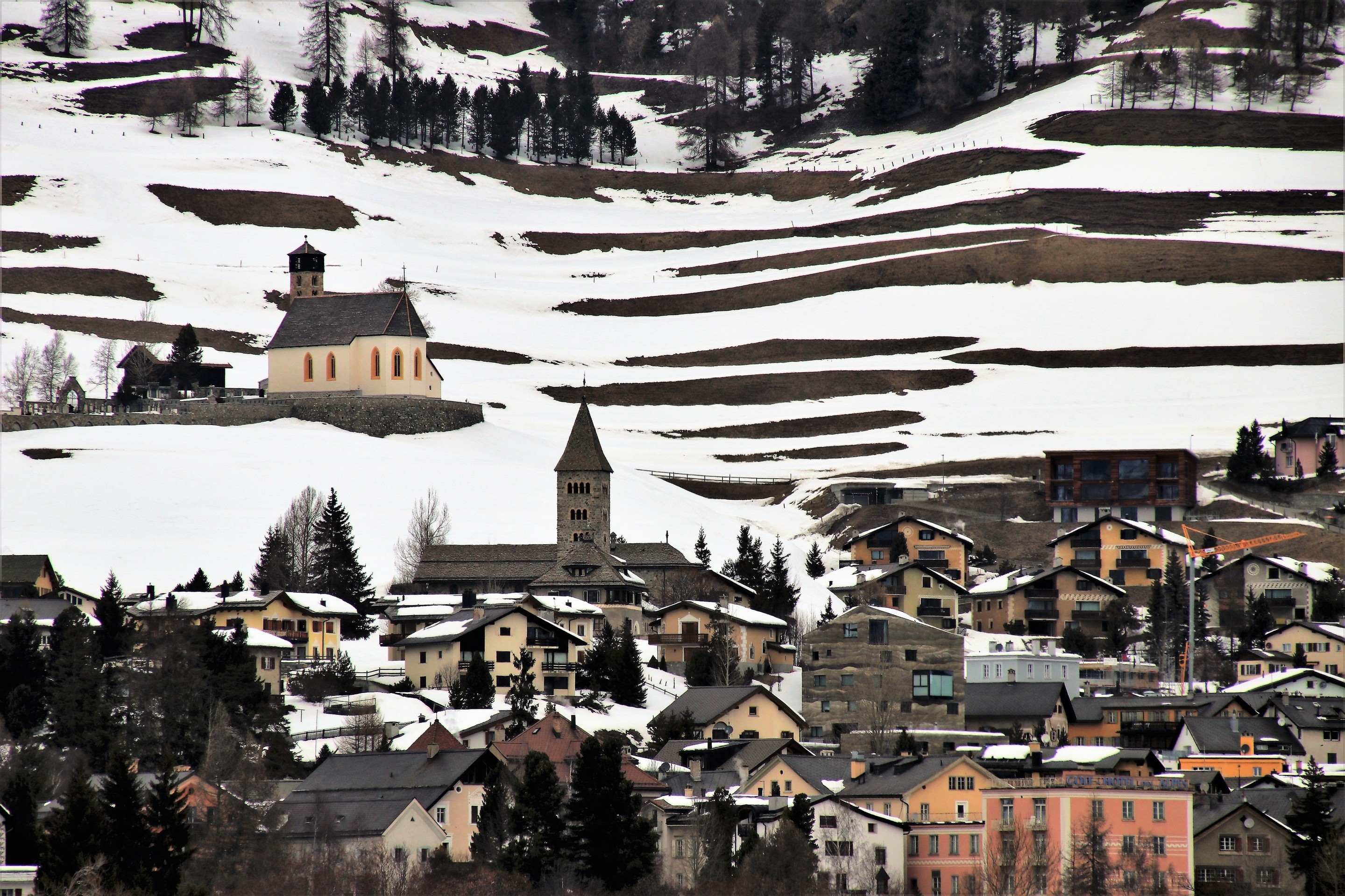 Snow covered Mountain