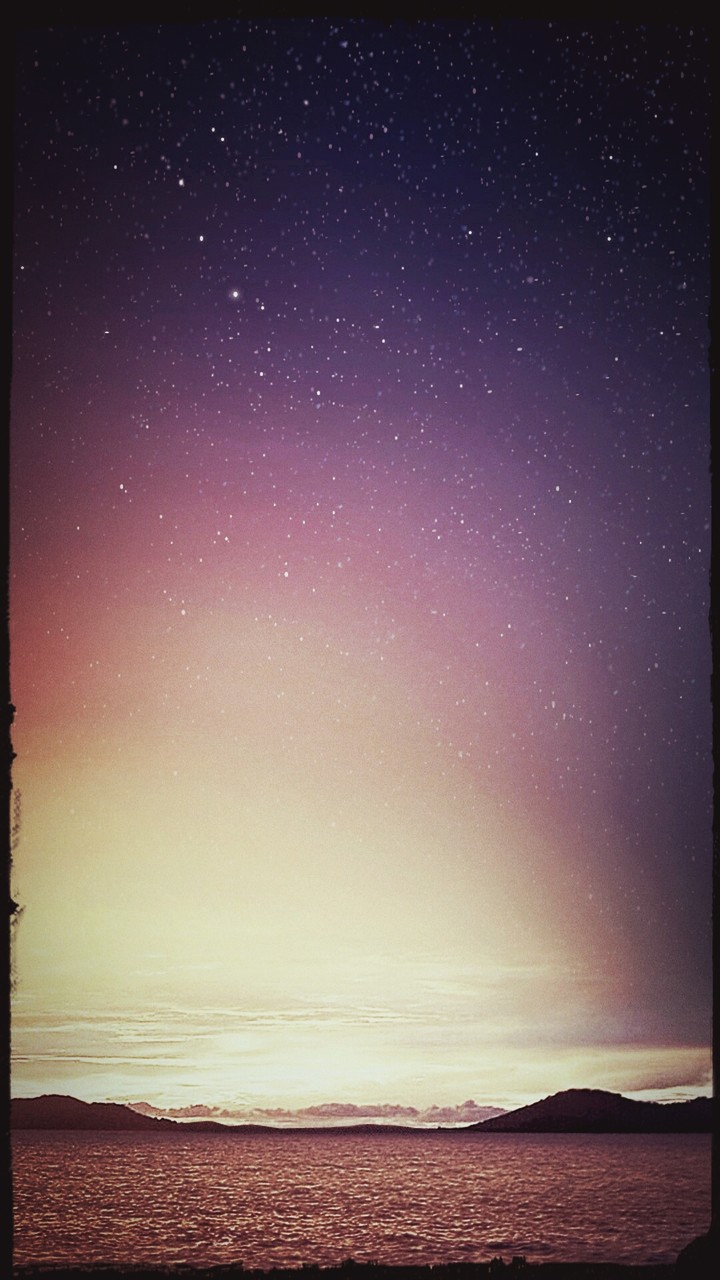 Starry sky full hd