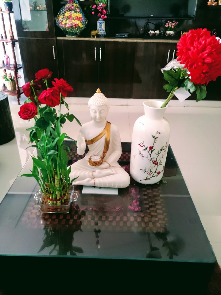 Buddha in house