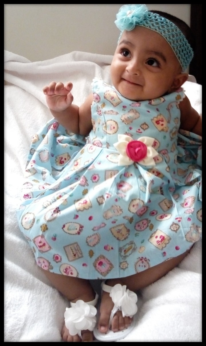 cutie baby girl smile