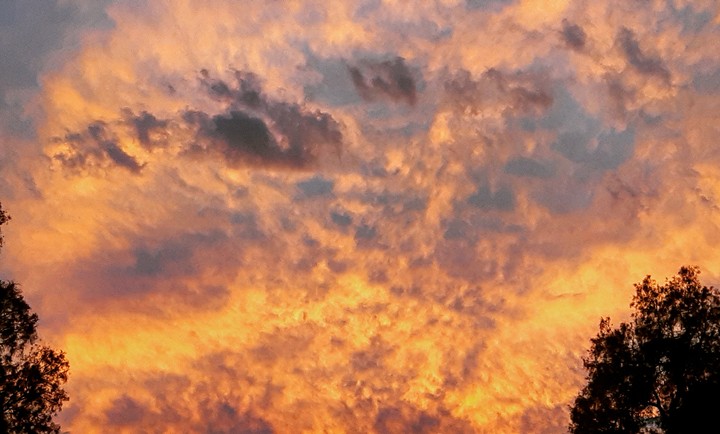 skies on fire ?