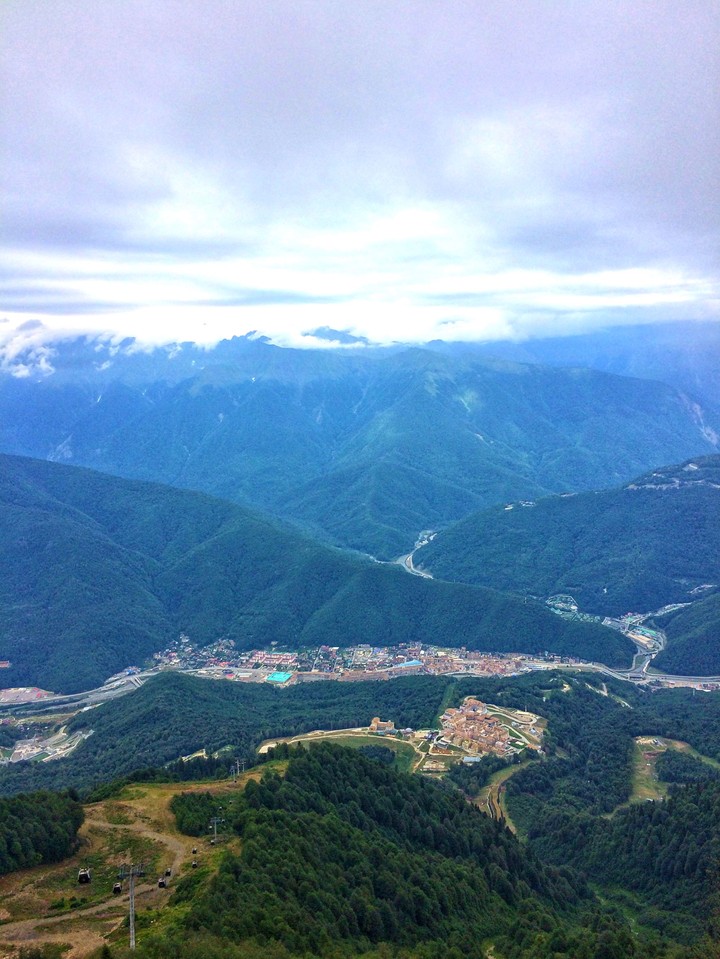 in the sky
