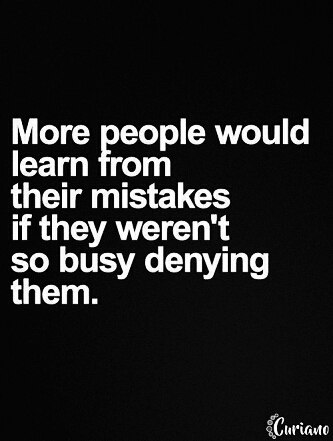 No need to blame yourself for others mistakes