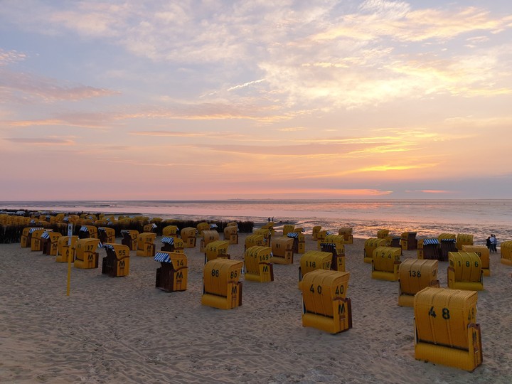 Abend an der Nordsee