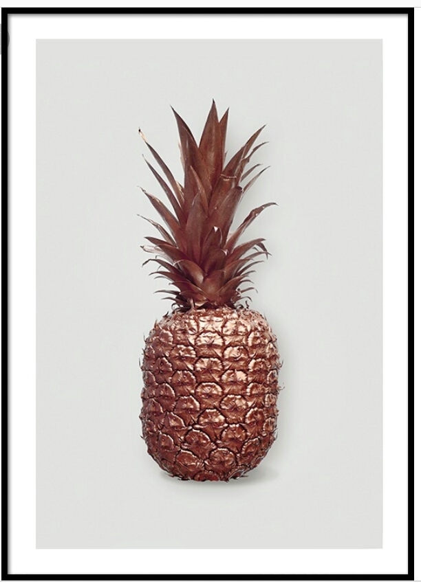 Vergoldete Ananas