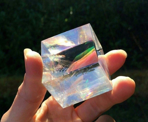 crystal, Plastic achtergronden