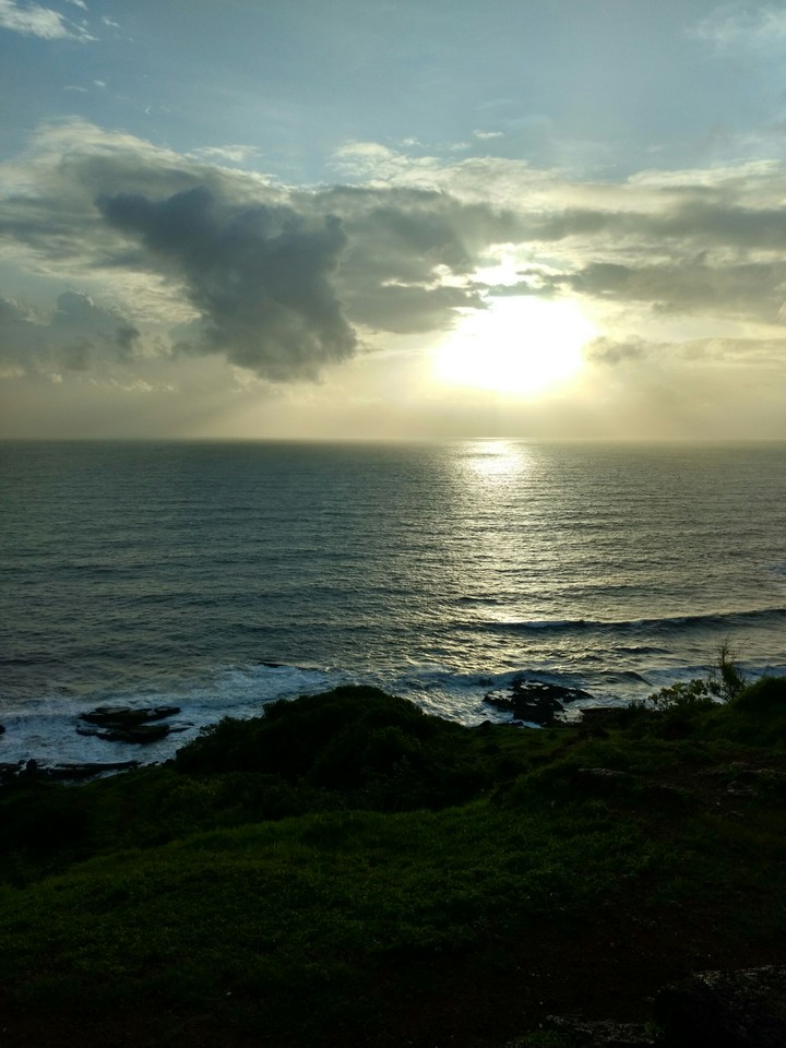 The sunset