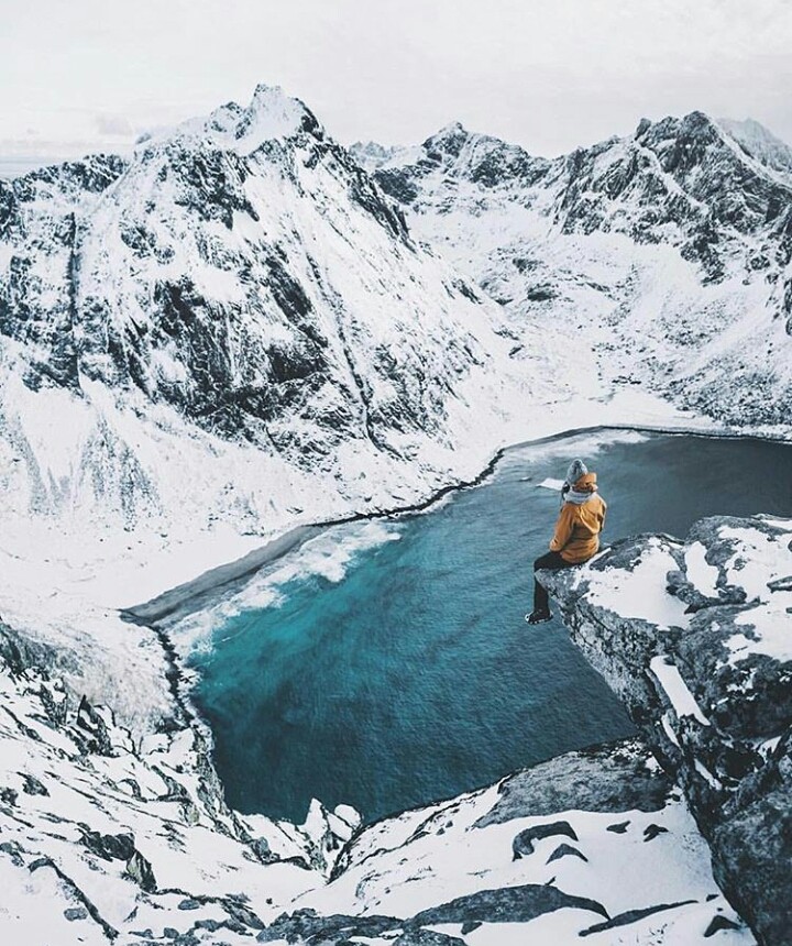overlooking the beauty