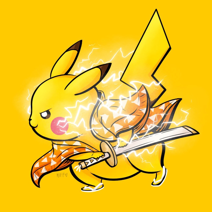 Zenitsu-Pikachu