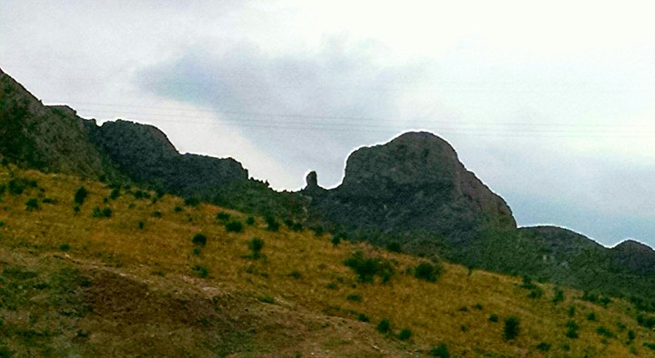 Rock Elephant on a Golden Mountain
