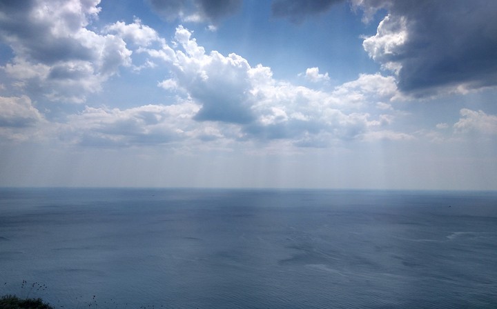 Anapa sunlight black sea