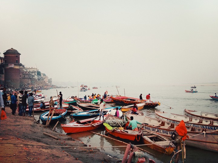 #Ghats#Boats...