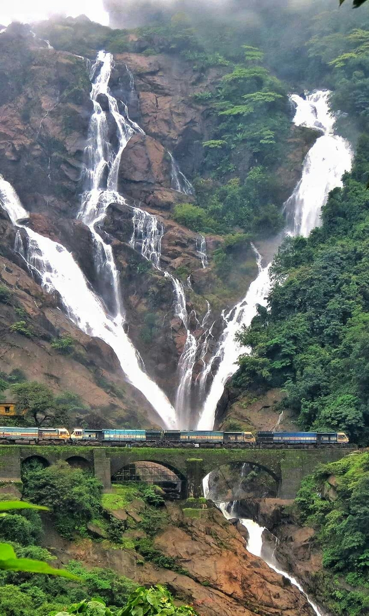 Dudhsagar Waterfall ...