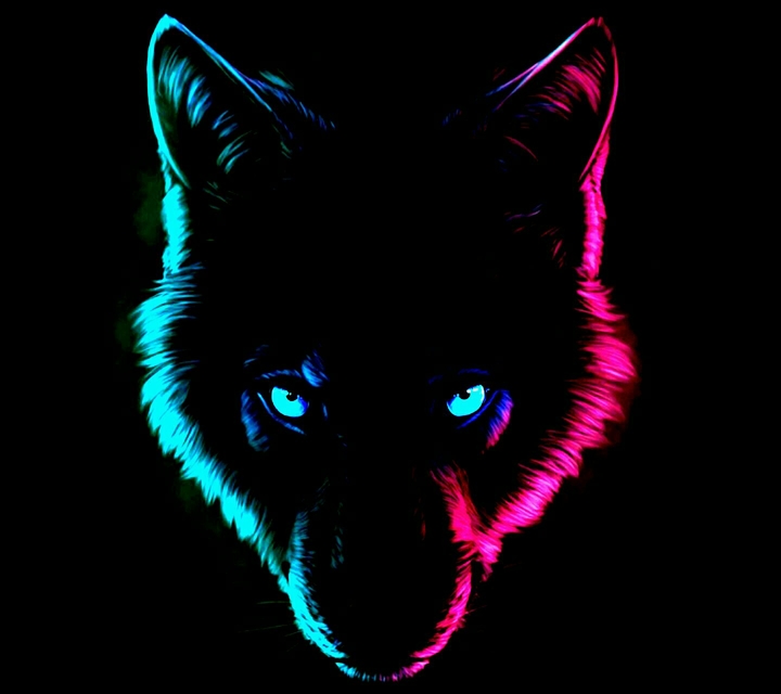 Wolf in the dark